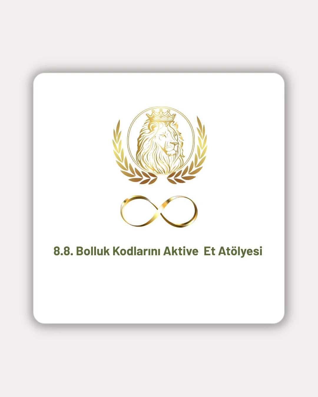 8.8 BOLLUK KODLARINI AKTİVE ET ATÖLYESİ 